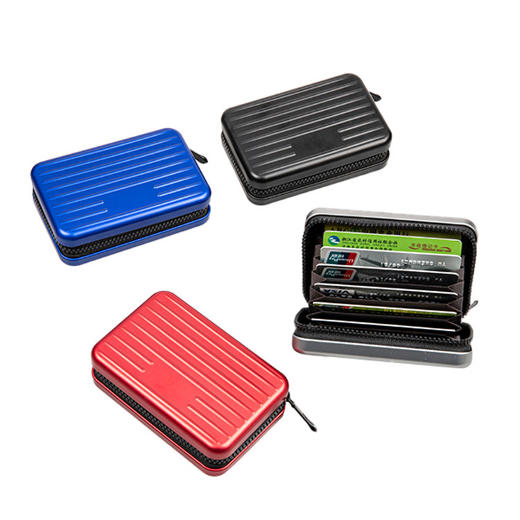 Conas a Fheabhsaíonn Sparán Cárta Alúmanam Zippered Slándáil agus Eagrú Cárta Laethúil?